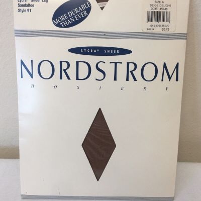 Nordstrom Lyca Sheer Hosiery Beige Size A